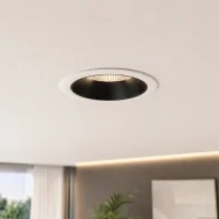 LED Inbouw Downlight, 6–9W, 2700K/3000K/4000K, Dimbaar, Rond, IP54, Wit, Zwart Reflector