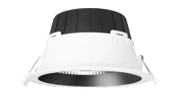 LED Inbouw Downlight, 15–18–21W, 2700K/3000K/4000K, Dimbaar, Rond, IP54, Wit, Zwart Reflector