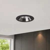 LED Inbouw Downlight, 15–18–21W, CCT, IP54, Zwart