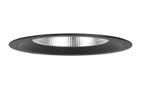 LED Downlight, 19–22–25W, CCT, Rond, IP54, Dimbaar, Zwart