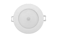 LED Inbouwspot met Bewegingssensor, 8W, 3000K/4000K/6500K, Rond, IP54, Wit