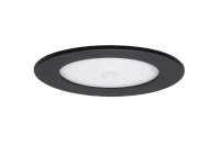 LED Inbouwspot met Bewegingssensor, 8W, 3000K/4000K/6500K, Rond, IP54, Zwart