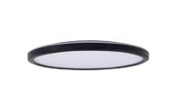 LED wand- en plafondarmatuur, 18W, 3CCT, 1600lm, IP54, 294 mm, Zwart