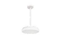 LED Wand- en Plafondarmatuur, 17–21W Instelbaar, 3000K/4000K, Sensor + Noodunit, IP44, Wit