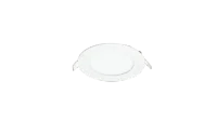 LED Slim Paneel, 6W, 3CCT, Rond, IP20, Wit