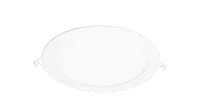 LED Slim Paneel, 18W, 3CCT, Rond, IP20, Wit