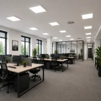 Opbouw Clickframe, 60x60cm, voor Back-Lit LED Paneel