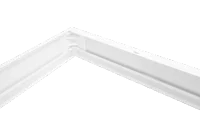 Opbouw Clickframe, Voor Back-Lit LED Paneel, 30x120cm, Wit