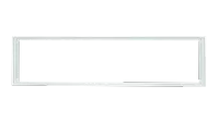 Opbouw Clickframe, EDGE-LIT LED Paneel, 30x120cm