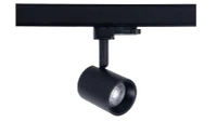 LED Trackspot, 8W, 3000K Warm Wit, Dimbaar, Zwart