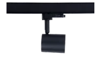 LED Trackspot, 8W, 3000K Warm Wit, Dimbaar, Zwart