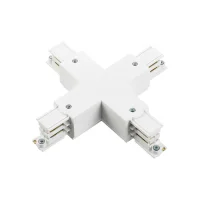 3-Fase Rails Kruisstuk, Wit
