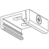 3-Fase Rails Ophangbeugel, Zwart