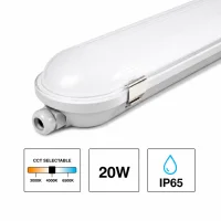 LED Waterdicht Armatuur Pro+, 120 cm, 20W, CCT, IP65