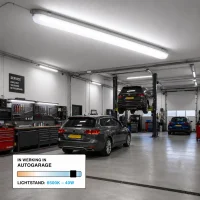 LED Waterdicht Armatuur Pro+, 150 cm, 29W, CCT, IP65, Noodunit