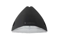 LED Industriële Wandlamp met Schemerschakelaar, 20W, 4000K, IP65, IK10, Zwart