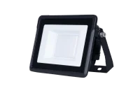 LED Breedstraler, 30W, 6500K, IP65, Zwart