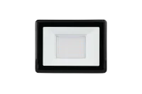 LED Breedstraler, 50W, 6500K, IP65, Zwart