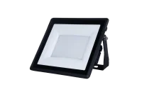 LED Breedstraler, 100W, 3000K, IP65, Zwart