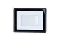 LED Breedstraler, 100W, 3000K, IP65, Zwart