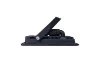 LED Breedstraler, 100W, 3000K, IP65, Zwart