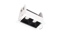 LED Inbouw Linear Downlight, 2x3W, 2700K, Wit