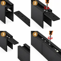 24V Track Rail Power Connector Plate