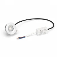 LED Verandaspot, 1W, 6500K, Aluminium