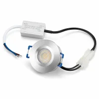 LED Verandaspot, 3W, 6500K, Aluminium