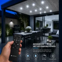 LED Verandaspot Set, 10x3W, 6500K, IP65, Dimbaar, Inclusief Trafo