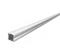 Aluminium U Profiel, 2m, 17x15mm, Grijs