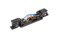 3-Fase Spanningsrail Middenvoeding, Zwart