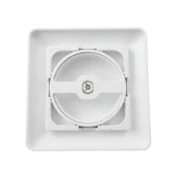 LED Dimmer, Afdekplaat, Universeel, Wit, Kunststof