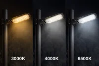 LED Straatlamp, 50W, IP65, 3CCT (3000K/4000K/6500K), 220–240V