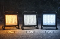 LED Bouwlamp, 100W, IP65, 3CCT (3000K/4000K/6500K), 220–240V