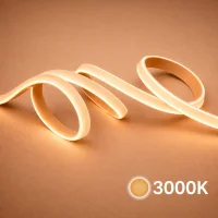 LED strip, 50 meter, Warm Wit 3000K ,COB, High Voltage, 220V, IP65