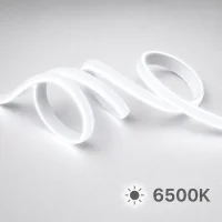 LED strip, 50 meter, Helder Wit 6500K, COB, High Voltage, 220V, IP65