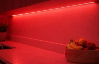 LED strip, 50 meter, Rood, COB Leds, High Voltage, 220V, IP65