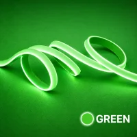 LED strip, 50 meter, Groen, COB Leds, High Voltage, 220V, IP65