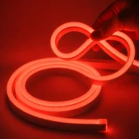 LED Neon Light, 220V, Rood, 20m, IP65