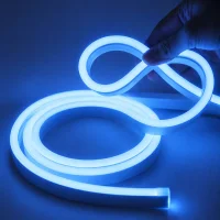 LED Neon Light, 220V, Blauw, 20m, IP65