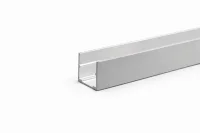 Aluminium Profiel, D5 NEON LED, Montageprofiel, Strakke afwerking, Zilver
