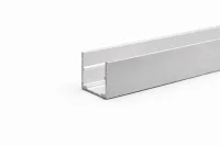 Aluminium Profiel, D5 NEON LED, Montageprofiel, Strakke afwerking, Zilver