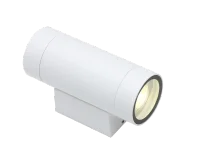 Moderne wandlamp wit, GU10 fitting, Aluminium, IP65