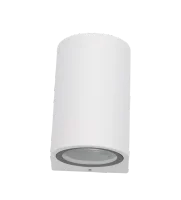 Moderne wandlamp, GU10 fitting, Aluminium, IP65, Wit