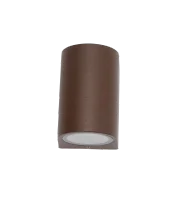Moderne wandlamp, GU10 fitting, Aluminium, IP65, Corten