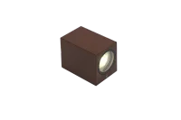 Moderne wandlamp, GU10 fitting, Aluminium, IP65, Corten