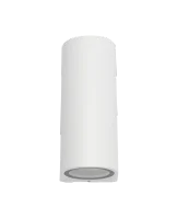 Moderne wandlamp wit, GU10 fitting, Aluminium, IP65