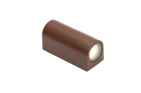 Moderne wandlamp Corten, GU10 fitting, Aluminium, IP65