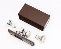 Moderne wandlamp, GU10 fitting, Aluminium, IP65, Corten